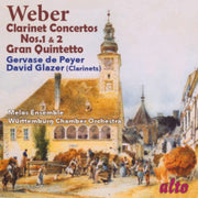 Weber Clarinet Concertos 1 & 2. Gran Qui