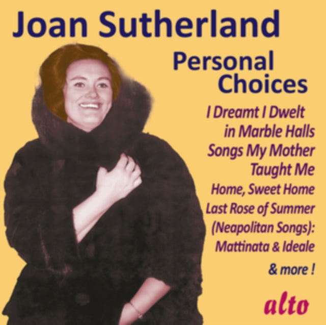 Joan Sutherland Personal Choices