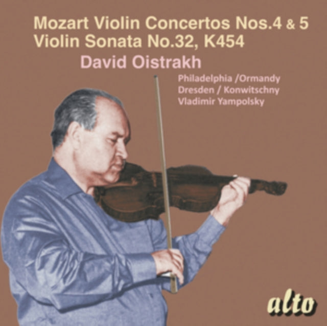 Mozart Violin Concertos Nos 4 & 5 Violin