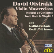 Violin Masterclass 24 Concertos. 3 Sonat