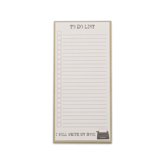Memo Pad - I Will Write My Book