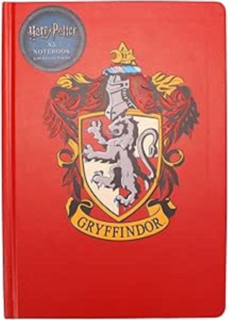 Harry Potter A5 Notebook Gryffindor Cres