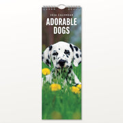 Adorable Dogs 2026 Slimline Calendar