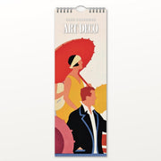 Art Deco 2026 Slimline Calendar