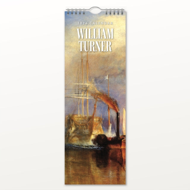 William Turner 2026 Slimline Calendar