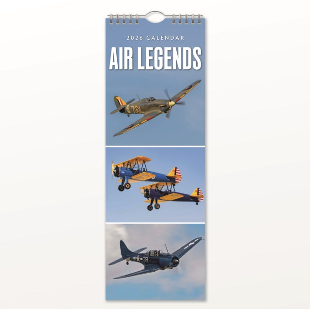 Air Legends 2026 Slimline Calendar