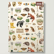 Garden Days Illustrated 2026 A5 Padded D