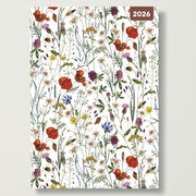 Wildflowers Illustrated 2026 A5 Padded D