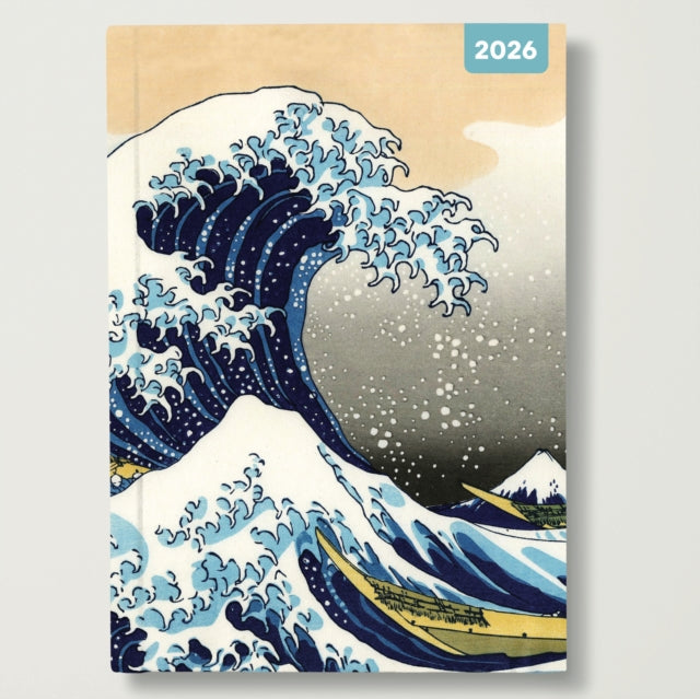Hokusai 2026 A5 Padded Diary