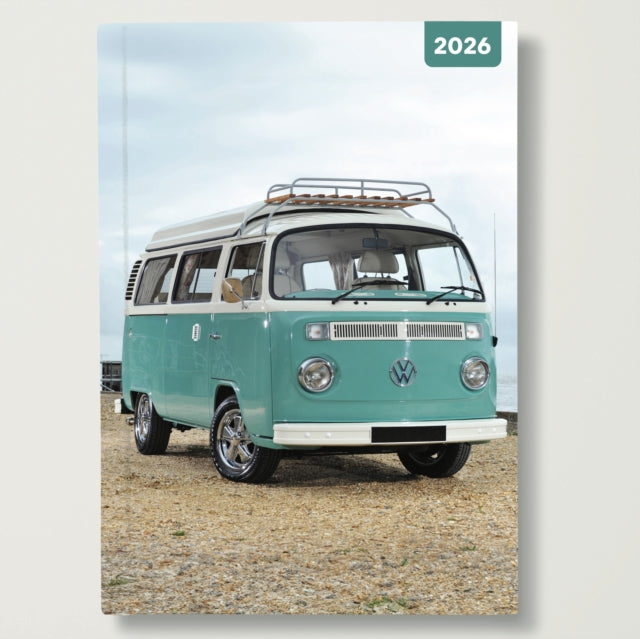 Camper Vans 2026 A5 Padded Diary