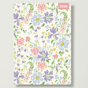 Romantic Flora 2026 A5 Padded Diary