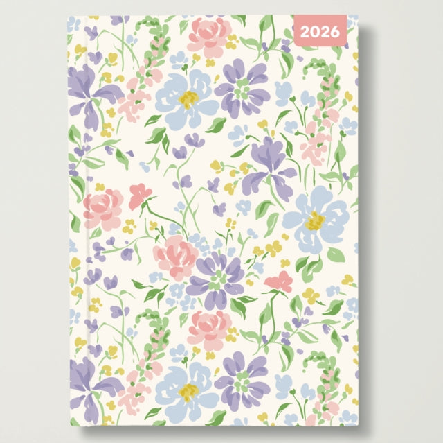 Romantic Flora 2026 A5 Padded Diary