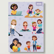 Mums Busy Diary 2026 A5 Padded Diary