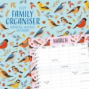 Family Organiser Birdsong 2027 Square Wa By Red Robin