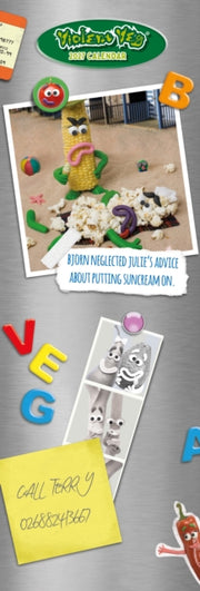 Violent Veg Slim Calendar 2027