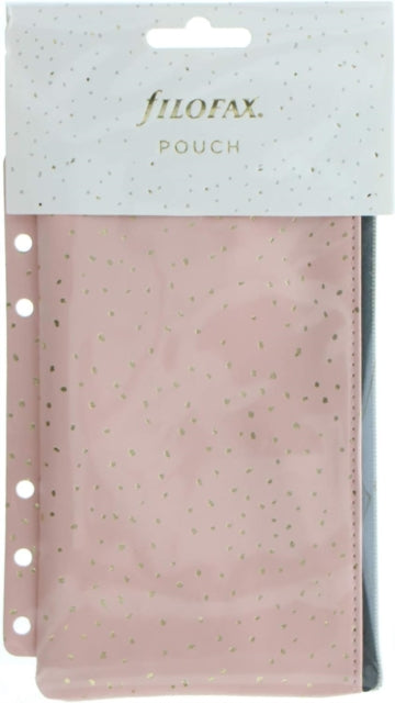 Filofax Zipper Pouch Confetti Rose Quart
