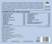 Giovanni Battista Casali Sacred Music Fr