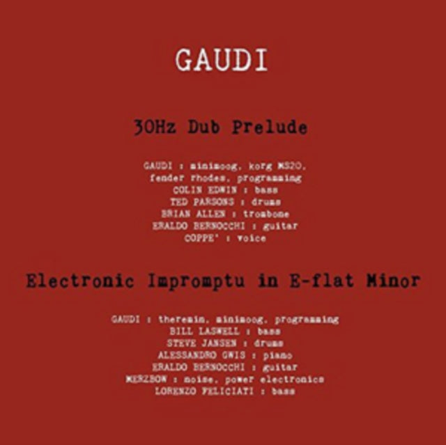 Gaudi White Vinyl