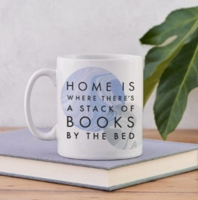 Literary Mug A Stack Of Books Marble Des
