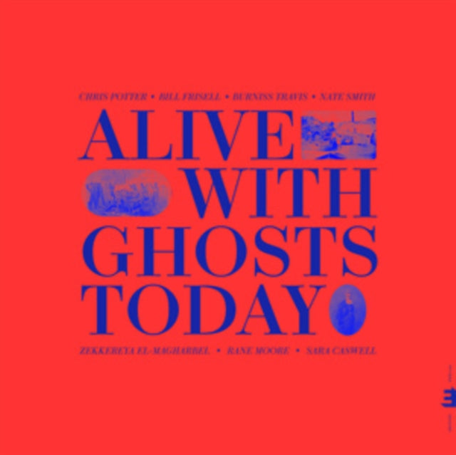 Alive With Ghosts Today Clear Blue Vinyl