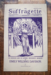 Emily Davison Tea Towel By Emily Davison Tea Towel