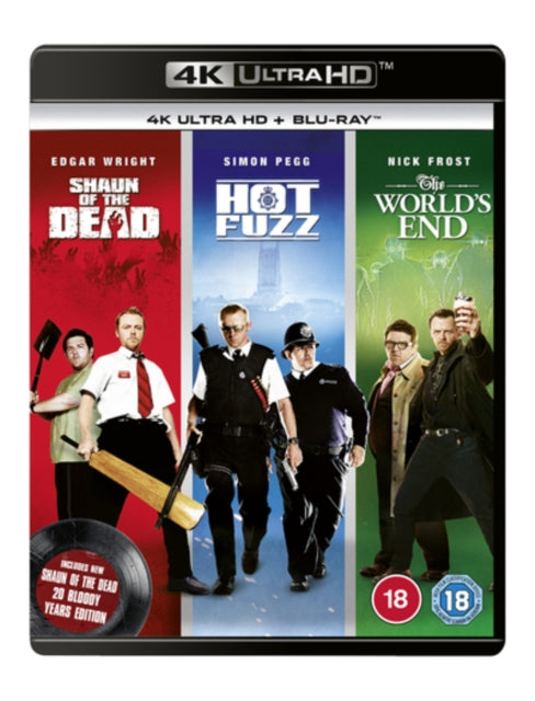 Three Flavours Cornetto Trilogy 4k Uhd R