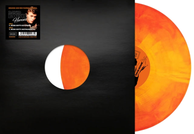 Heroes Orange Marble Vinyl
