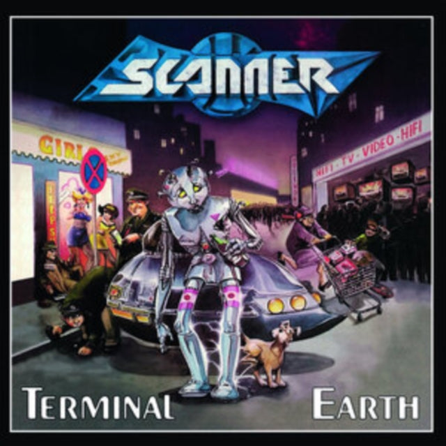 Terminal Earth Blue Transparent Vinyl