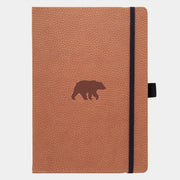 Wildlife A4 Brown Bear Notebook Lined