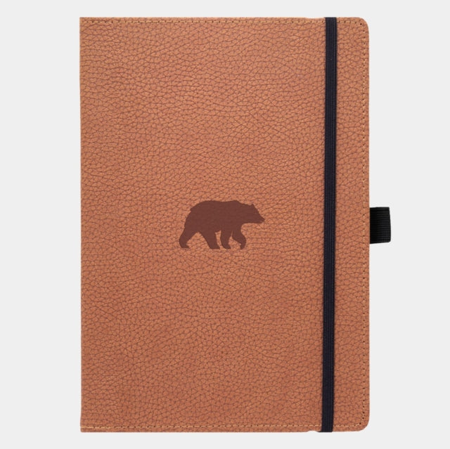 Wildlife A4 Brown Bear Notebook Plain