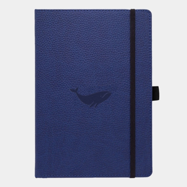 Wildlife A4 Blue Whale Notebook Dotted