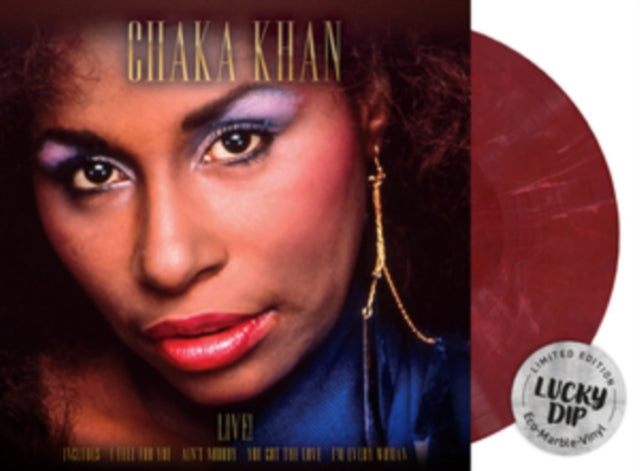 Chaka Khan Live Lucky Dip Marble Vinyl