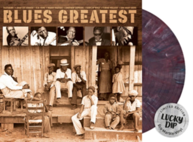 Blues Greatest Lucky Dip Marble Vinyl