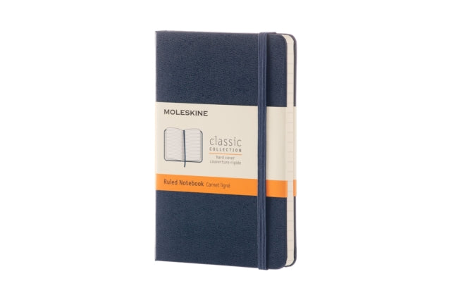 Moleskine Sapphire Blue Pocket Ruled Not By Moleskine