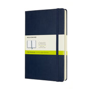 Expanded Large Plain Hb Notebook: Sapphi