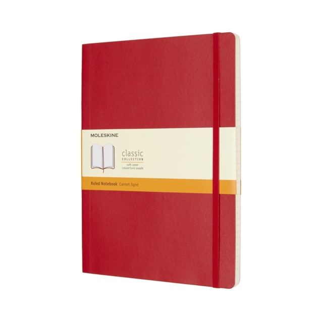 Moleskine Scarlet Red Extra Large Ruled