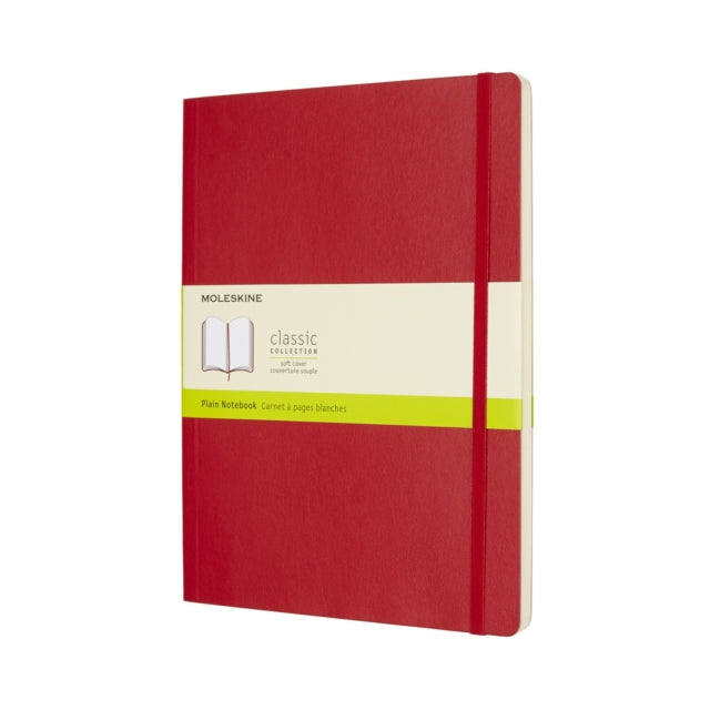 Moleskine Scarlet Red Extra Large Plain