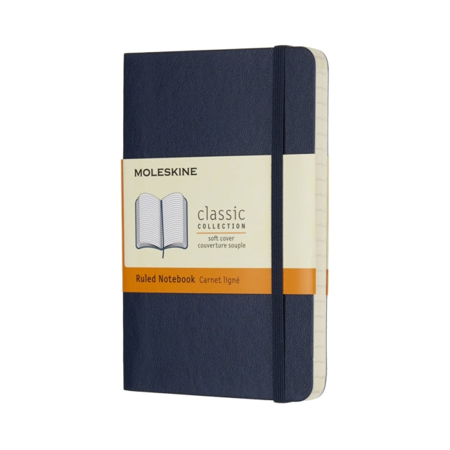 Moleskine Sapphire Blue Pocket Ruled Not By Moleskine
