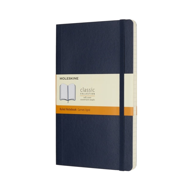 Moleskine Sapphire Blue Large Ruled Note