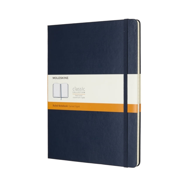 Moleskine Sapphire Blue Extra Large Rule By Moleskine
