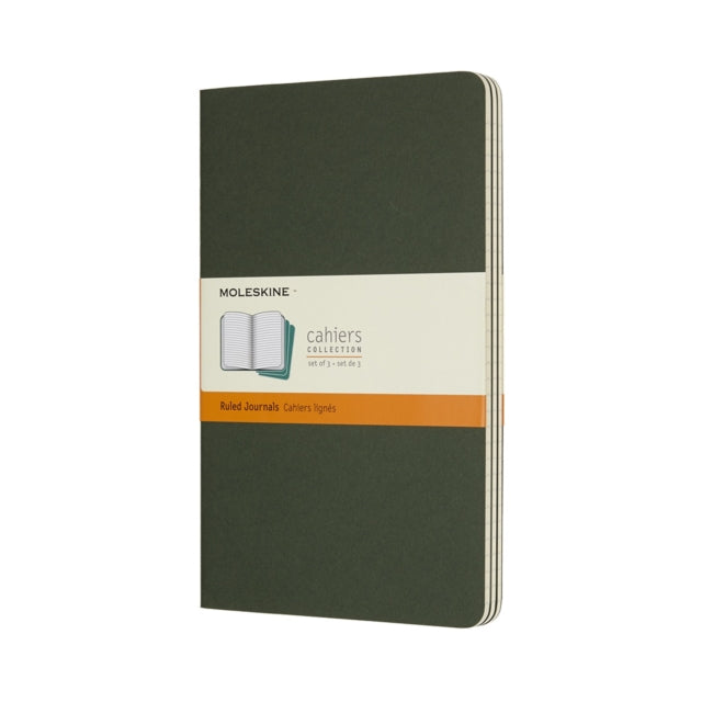 Moleskine Myrtle Green Large Ruled Cahie By <![cdata[]]>