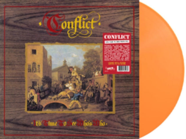 Its Time To See Whos Who Orange Vinyl