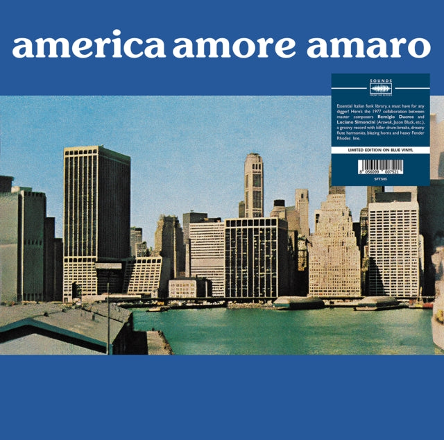 America Amore Amaro Blue Vinyl