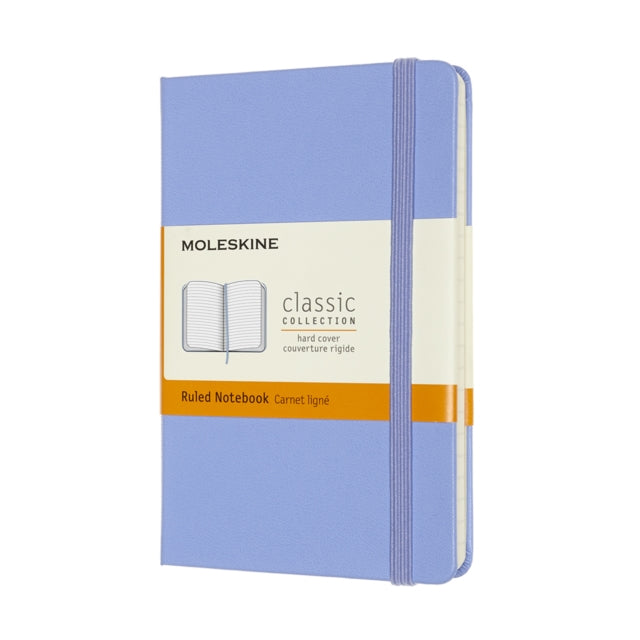 Pocket Ruled Hb Notebook: Hydrangea Blue