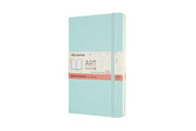 Moleskine Art Large Bullet Notebook Aqua