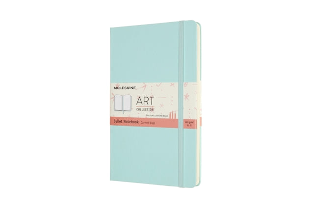 Moleskine Art Large Bullet Notebook Aqua