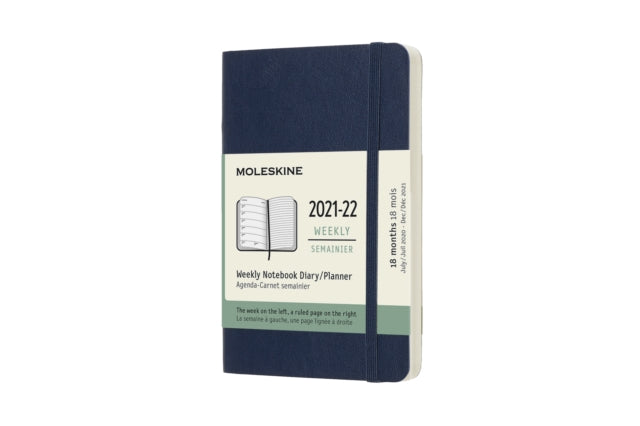 2022 18month Weekly Pocket Softcover Not By Moleskine