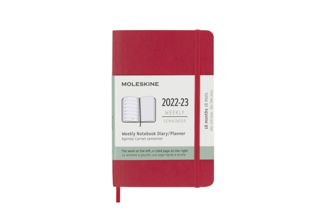 Moleskine 2023 18month Weekly Pocket Sof