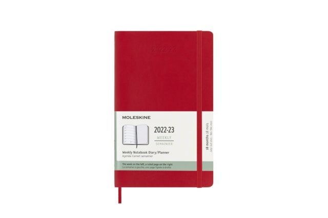 Moleskine 2023 18month Weekly Large Soft