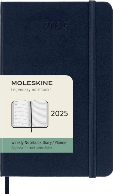 Moleskine 2025 12month Weekly Pocket Har